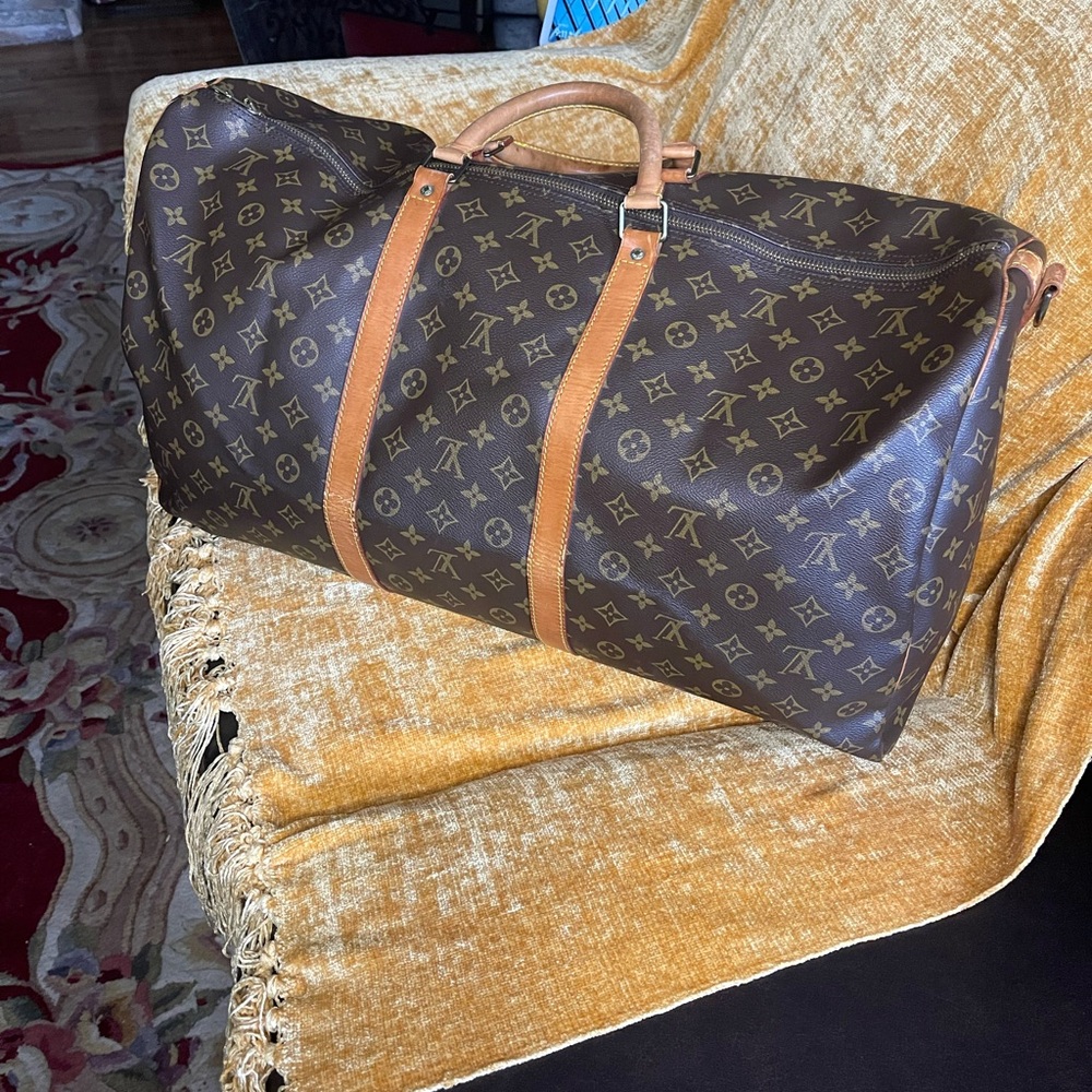 Authentic Pre-Owned Louis Vuitton Monogram 50-55 Keepall Travel